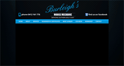 Desktop Screenshot of burleighsmobilemechanic.com